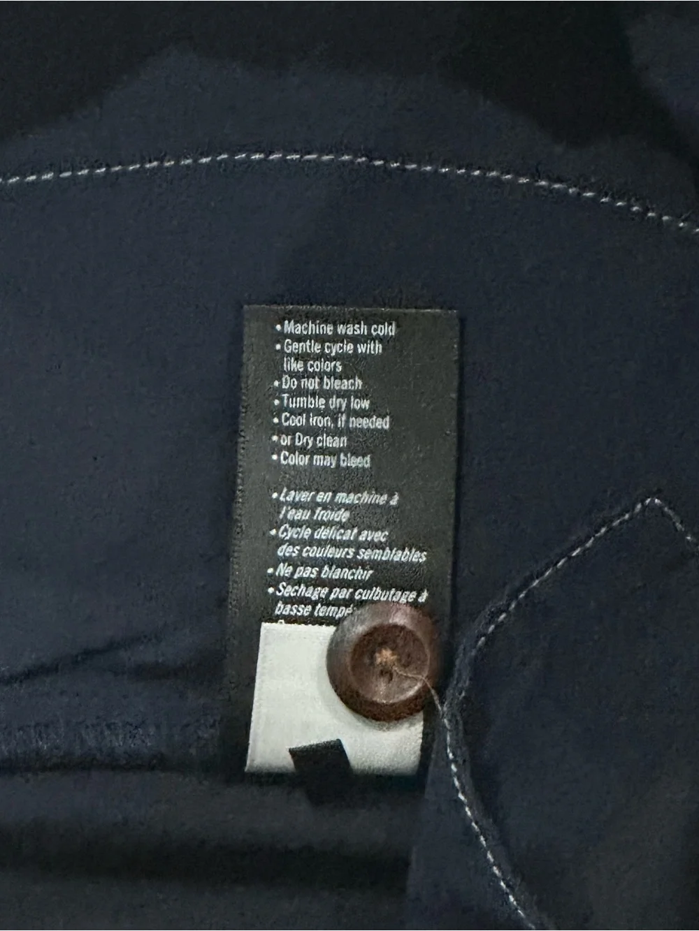 PAIGE Men's Mid Rise Stretch Chino Shorts Size 30 Dark Navy Blue 8.5” Inseam